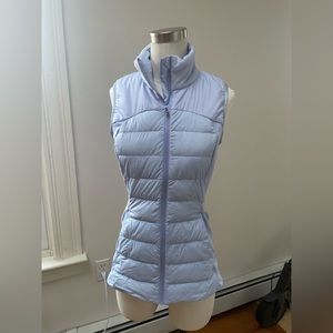 Lululemon Athletica Light Blue Puffer Vest